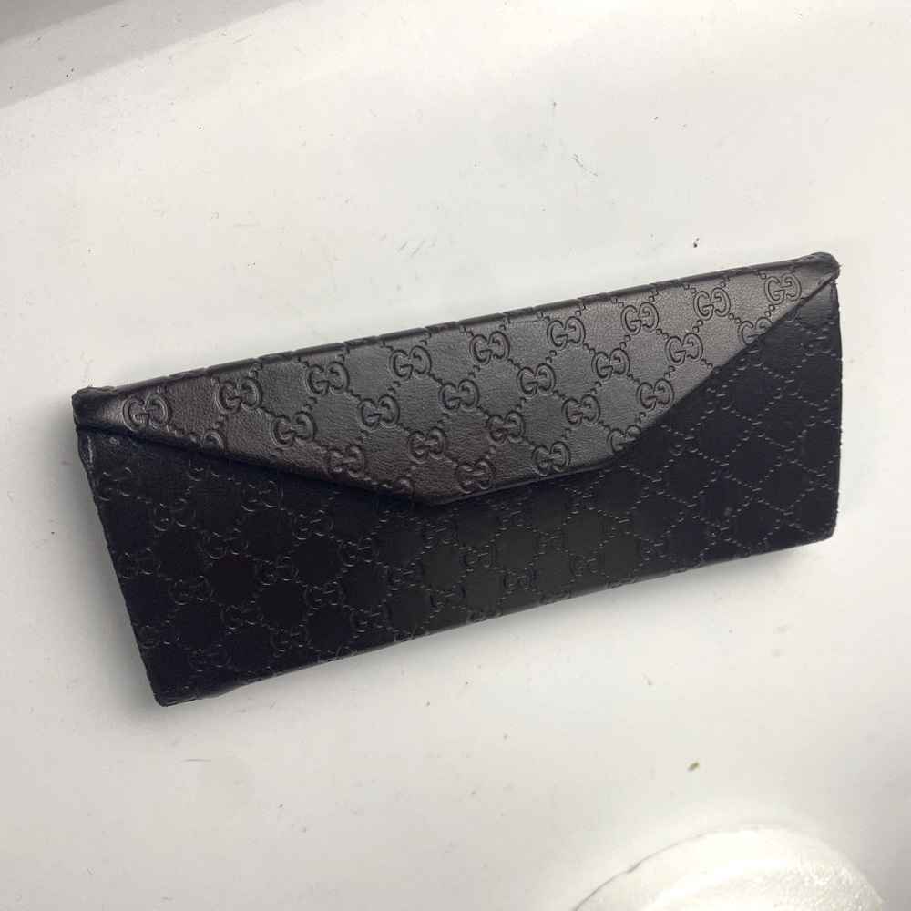 Gucci Glass Case TrIFold Embossed Collapsible